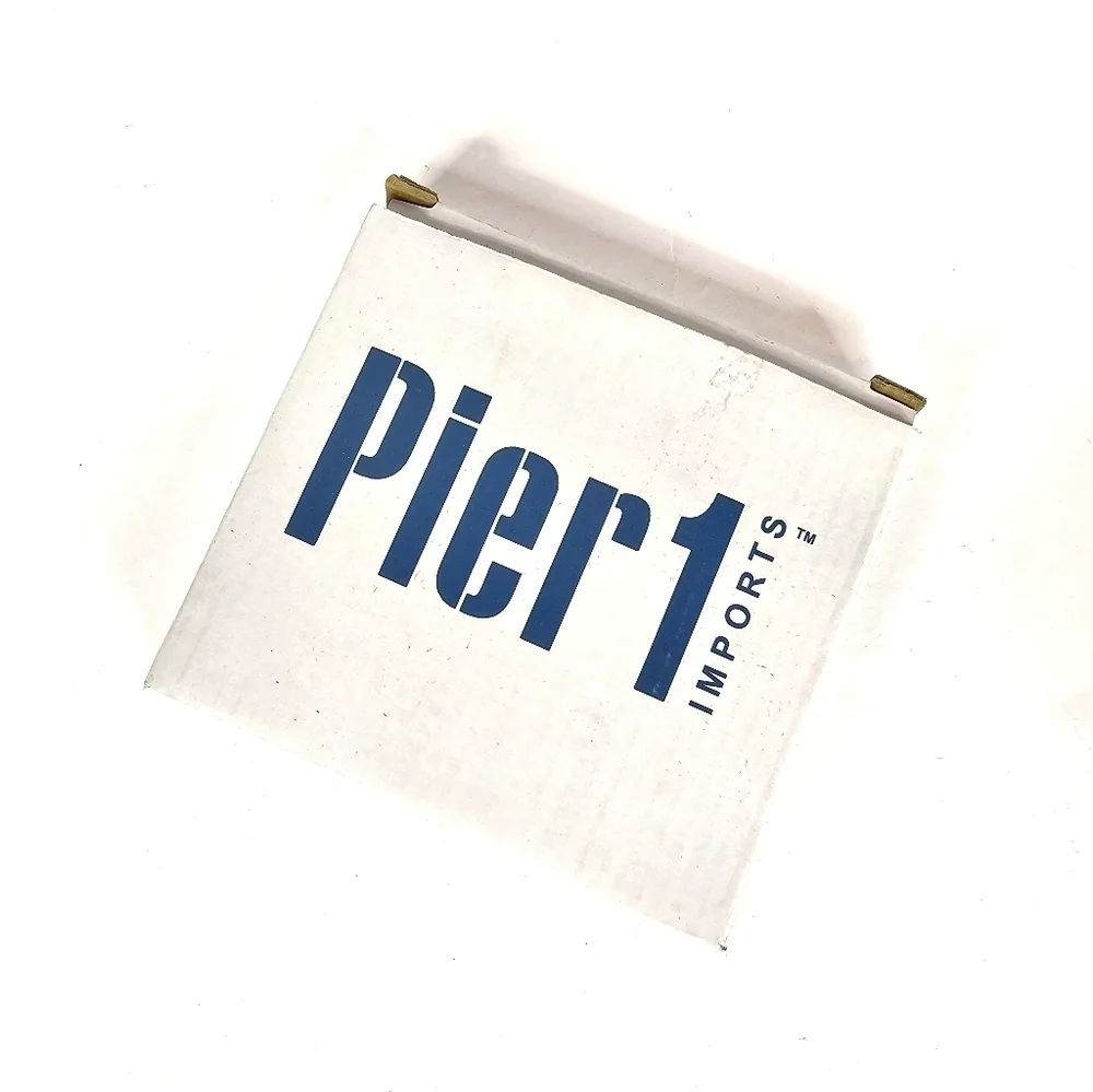Pier 1 Imports Marble Ring Dish NIB